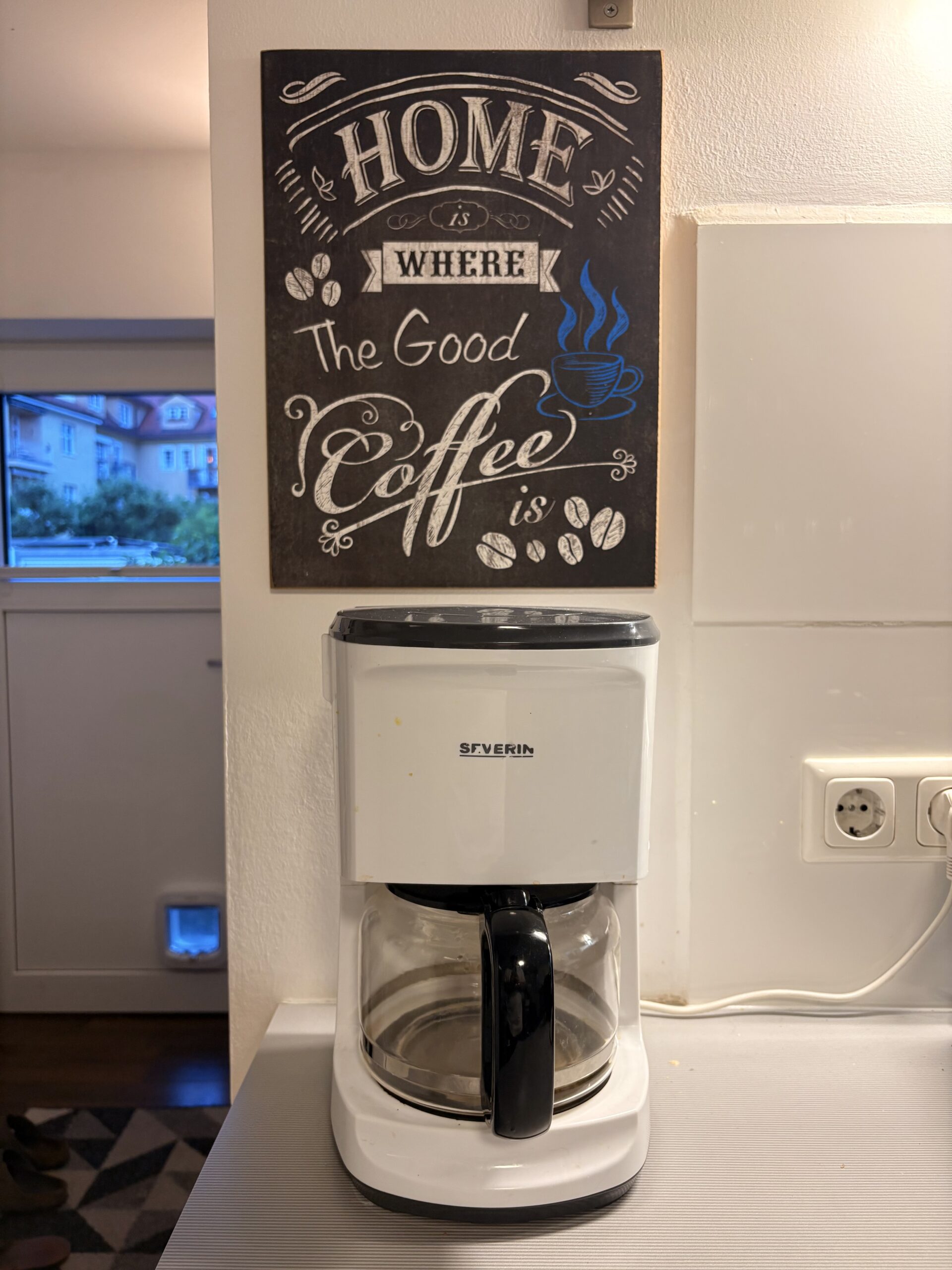 Home is where good coffee isn’t